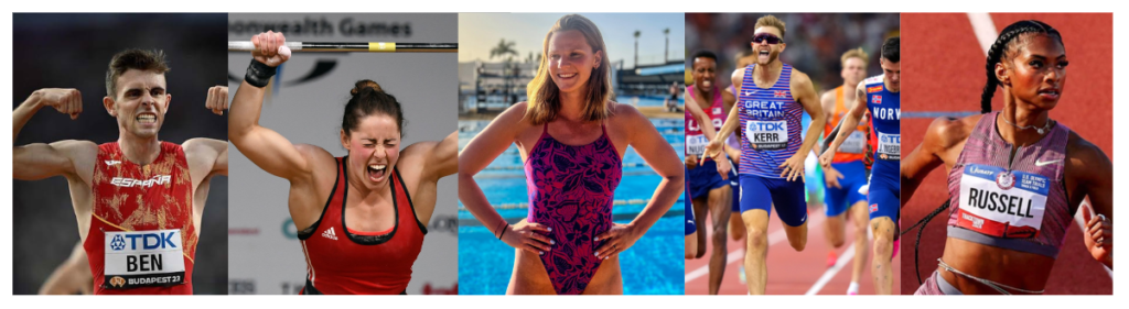 5 Deportistas olímpicos de 5 países